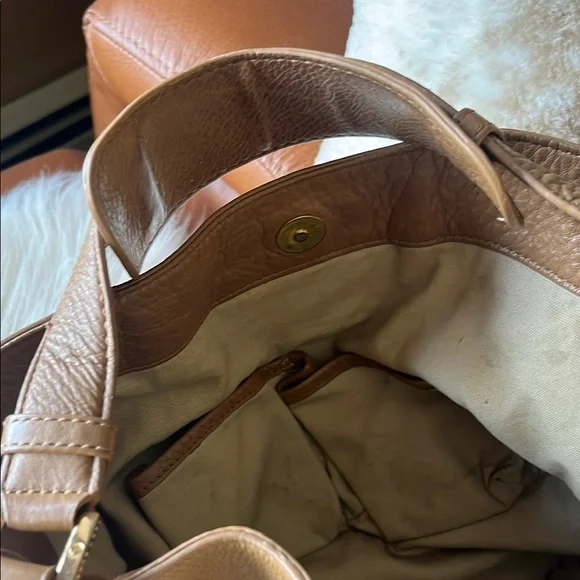 Tory Burch Tan Leather Women's Bag - Picture 3 of 6